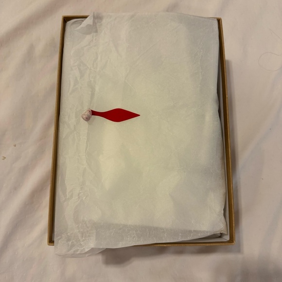 CHRISTIAN LOUBOUTIN BLACK PATENT LEATHER PLATFORM NEW SIMPLE PUMP 120 SZ 37 - Picture 14 of 16